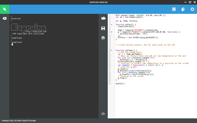 Espruino Web IDE
