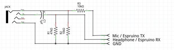 Bidirectional headphone jack circuit