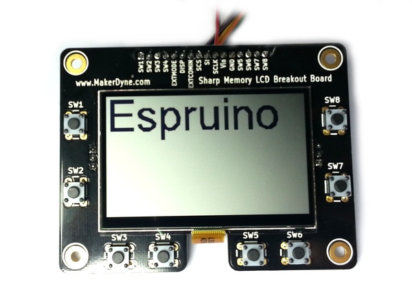 2.7" Memory LCD module