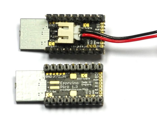 JST connector positioning