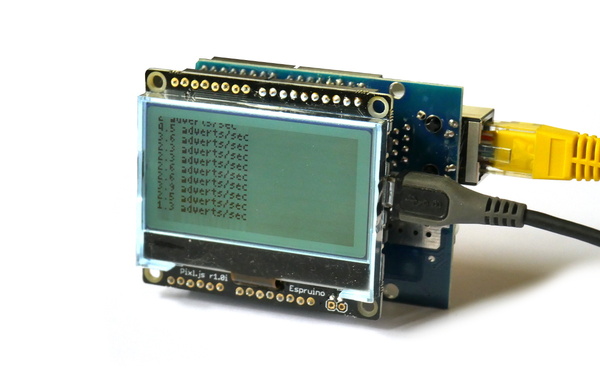 Pixl.js BLE Ethernet Bridge