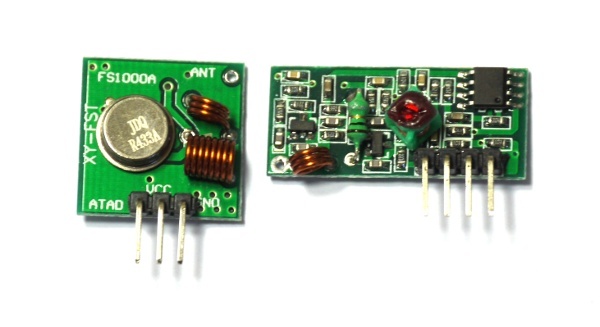 433Mhz Transmitter and Receiver