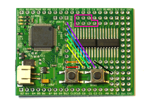 ULN2003 connections to Espruino