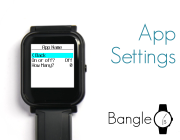 Adding a Bangle.js App Settings Page