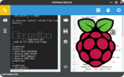 Web IDE on a Raspberry Pi